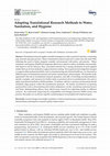 Research paper thumbnail of Adapting Translational Research Methods to Water, Sanitation, and Hygiene