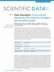 Research paper thumbnail of Cross-cultural dataset for the evolution of religion and morality project