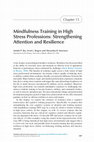 Research paper thumbnail of Mindfulness Training in High Stress Professions