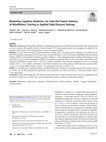 Research paper thumbnail of Bolstering Cognitive Resilience via Train-the-Trainer Delivery of Mindfulness Training in Applied High-Demand Settings