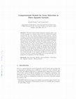 Research paper thumbnail of Computational Models for Irony Detection in Three Spanish Variants