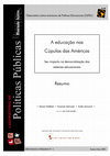 Research paper thumbnail of A educação nas Cúpulas das Américas Seu impacto na democratização dos sistemas educacionais. Resumo