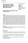 Research paper thumbnail of Stender, F. C. Brandi and JF Morin (2022) "Do Greener Trade Agreements Call for Side-Payments", Journal of Environment and Development.