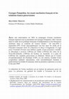 Research paper thumbnail of Georges Pompidou, les essais nucléaires français et les relations franco-péruviennes