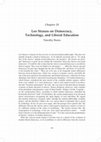 Research paper thumbnail of "Leo Strauss on Democracy, Technology, and Liberal Education," Ch. 25 of  *Democracy and the History of Political Thought* edited  by Patrick N. Cain, Stephen P. Sims, and Stephen A. Block