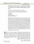 Research paper thumbnail of Demographics, Clinical Profile, Cause and Outcome of Epilepsy in Neurosurgical Unit in Manipal Teaching Hospital in Western Nepal