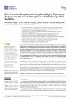 Research paper thumbnail of New Geometric Morphometric Insights in Digital Taphonomy: Analyses into the Sexual Dimorphism of Felids through Their Tooth Pits