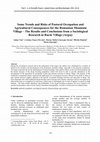 Research paper thumbnail of Some Trends and Risks of Pastoral Occupation and Agricultural Consequences for the Romanian Mountain Village-The Results and Conclusions from a Sociological Research in Rucăr Village (Argeş)