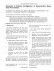 Research paper thumbnail of Estimation of Different Configuration of Demonstration Space Solar Power Station