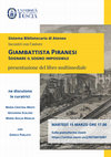 Research paper thumbnail of Giambattista Piranesi. Sognare il sogno impossibile