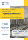 Research paper thumbnail of Presentazione del libro multimediale "Giambattista Piranesi. Sognare il sogno impossibile", martedì 15 marzo ore 17.00, su piattaforma Zoom https://unitus.zoom.us/j/96736010387