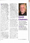 Research paper thumbnail of David Chalmers Interview