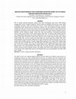 Research paper thumbnail of Analisis Kadar Merkuri Pada Komponen Ekosistem Akibat Peti DI Sungai Tebaung Kabupaten Kapuas Hulu