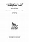 Research paper thumbnail of Private Pensions - A Viable Alternative? Distributive Effects of Private Pensions in a Comparative Perspective