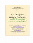 Research paper thumbnail of Débat Public Autour De L'Esclavage