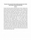 Research paper thumbnail of Memahami sikap masyarakat kristian terhadap masyarakat Islam di Sabah pasca larangan menggunakan kalimah Allah