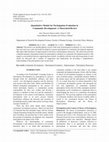 Research paper thumbnail of Quantitative Models for Participation Evaluation in Community Development: A Theoretical Review