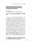 Research paper thumbnail of Ohannes Kilicdagi's review of Recovering Armenia: the Limits of Belonging in Post-Genocide Turkey