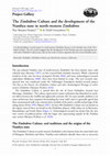 Research paper thumbnail of The Zimbabwe Culture and the development of the Nambya state in north-western Zimbabwe