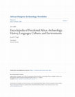 Research paper thumbnail of Encyclopedia of Precolonial Africa: Archaeology, history, languages, cultures, and environments