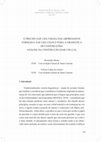 Research paper thumbnail of É preciso dar uma parada nas abordagens formais e dar uma chance para a Gramática de Construções: análise da construção [dar um-a N]