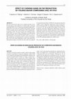 Research paper thumbnail of Effect of Chewing Gums on the Production of Volatile Sulfur Compounds (VSC) in Vivo