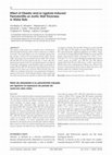 Research paper thumbnail of Effect of Obesity and/or Ligature-induced Periodontitis on Aortic Wall Thickness in Wistar Rats