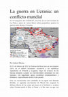 Research paper thumbnail of La guerra en Ucrania: un conflicto mundial