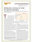 Research paper thumbnail of T Detector choice is vital to spectroscopy