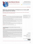 Research paper thumbnail of Molecular characterization of Streptococcus iniae isolated from hybrid tilapia (Oreochromis niloticus×Oreochromis aureus)