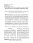 Research paper thumbnail of Evaluation of the Egg Production Performance in Bovans Brown and Koekoek Chicken Breeds under Varied Seasons and Feeding Regimes in South Wollo Zone, Ethiopia