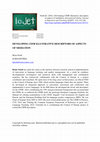 Research paper thumbnail of Developing CEFR illustrative descriptors of aspects of mediation