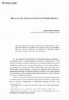 Research paper thumbnail of Receção do neoplatonismo em Pierre Hadot