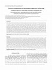 Research paper thumbnail of Chemical composition and antioxidant capacity of coffee pulp