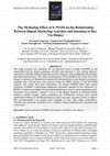 Research paper thumbnail of The Mediating Effect of E-WOM on the Relationship Between Digital Marketing Activities and Intention to Buy Via Shopee