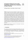 Research paper thumbnail of E-Irrigation Solutions for Forecasting Soil Moisture and Real-Time Automation of Plants Watering