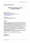 Research paper thumbnail of Will Islamic marketing survive in today’s world?