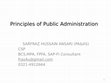 Research paper thumbnail of Public Administration