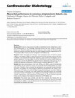 Research paper thumbnail of Myocardial performance in conscious streptozotocin diabetic rats