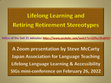 Research paper thumbnail of Retiring Retirement Stereotypes, a presentation on Career Tapering