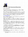 Research paper thumbnail of Herodotus Marathon invitation