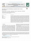 Research paper thumbnail of Sustainable research methodology for potassium nitrate recovery from seawater