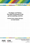 Research paper thumbnail of Paradigms and policies: the state of economics in the German-speaking countries