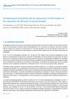 Research paper thumbnail of Compensación económica de las vacaciones no disfrutadas en los supuestos de dimisión no preanunciada