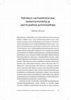 Research paper thumbnail of Tekoälyn varhaishistoriaa: laskevia koneita ja spirituaalisia automaatteja