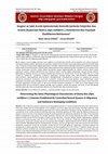 Research paper thumbnail of Gezginci ve Sabit Arıcılık İşletmelerinde Kontrollü Şartlarda Yetiştirilen Ana Arılarla Oluşturulan Balarısı (Apis Mellifera L.) Kolonilerinin Bazı Fizyolojik Özelliklerinin Belirlenmesi