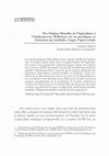 Research paper thumbnail of Des origines rituelles de l'agriculture à l´Anthropocène. Réflexions sur un paradigme en formation aux multiples visages: l´agroécologie