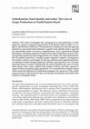 Research paper thumbnail of Globalization, Food Quality and Labor: The Case of Grape Production in North-Eastern Brazil