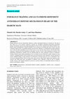 Research paper thumbnail of Endurance training and glutathione-dependent antioxidant defense mechanism in heart of the diabetic rats