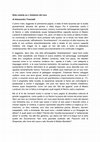 Research paper thumbnail of Nota volante su L'imitazion del vero